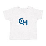 Rabbit Skins Infant Fine Jersey T-Shirt With Centered Blue Logo