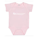 Rabbit Skins Infant Fine Jersey Bodysuit With White Logo