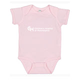 Rabbit Skins Infant Fine Jersey Bodysuit With White Logo