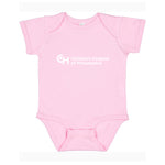 Rabbit Skins Infant Fine Jersey Bodysuit With White Logo