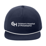 Port Authority 5 Panel Poly Rope Cap