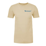 Next Level Unisex CVC Crewneck 60/40 Cotton Poly Jersey With Blue Logo