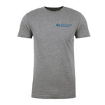 Next Level Unisex CVC Crewneck 60/40 Cotton Poly Jersey With Blue Logo