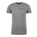 Next Level Unisex CVC Crewneck 60/40 Cotton Poly Jersey With Blue Logo