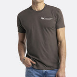 Next Level Unisex CVC Crewneck 60/40 Cotton Poly Neutral Color Jersey With White Logo