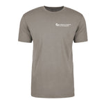 Next Level Unisex CVC Crewneck 60/40 Cotton Poly Neutral Color Jersey With White Logo