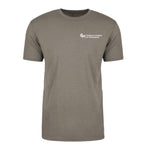 Next Level Unisex CVC Crewneck 60/40 Cotton Poly Neutral Color Jersey With White Logo