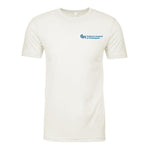 Next Level Unisex CVC Crewneck 60/40 Cotton Poly Jersey With Blue Logo