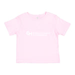 Rabbit Skins Toddler Tee 5.5oz with White Logo, 100% cotton