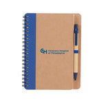 5" x 7" Eco-Friendly Spiral Notebook with Pen