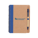 5" x 7" Eco-Friendly Spiral Notebook with Pen